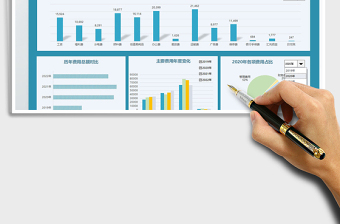 2024历年费用分析报表（动态查询）excel表格