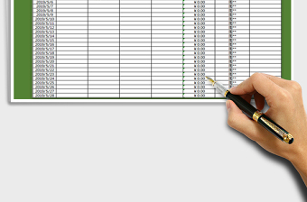 2025Exce财务收支明细（日期查询公式计算）免费下载