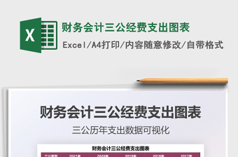 2025财务会计三公经费支出图表免费下载