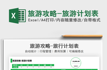 培训计划表excel