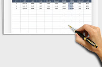2025销售业绩跟踪记录表免费下载