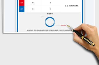 2024双色球彩票中奖概率分析器exce表格免费下载