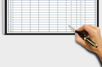 2025销售、库存统计表免费下载