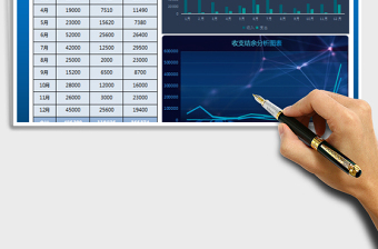 2025收支分析表免费下载