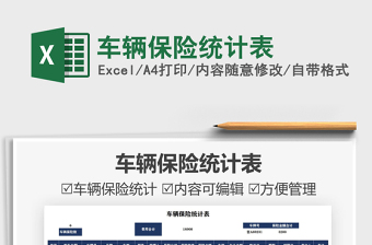 2025车辆保险excel表格图片大全