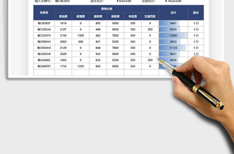 2025公司车辆日常维护开支表免费下载