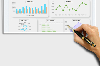2025年终财务收支利润数据分析表免费下载