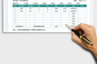 2024销售出货单送货单exce表格免费下载