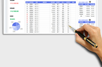 2024年度财务收支报表-收支明细表exce表格免费下载