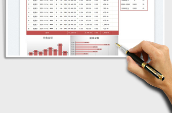 2025销售提成结算清单免费下载