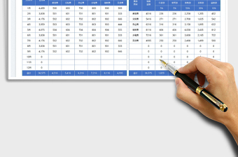 2024费用预算及预算分配表exce表格