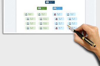 2025小企业组织架构图免费下载