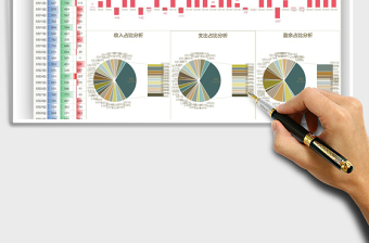 2024月度财务报表excel表格