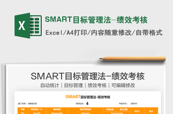 2025SMART目标管理法-绩效考核免费下载