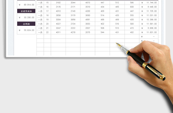 2025年货节服装销售日记账免费下载