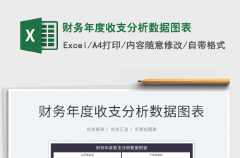 2025财务年度收支分析数据图表免费下载