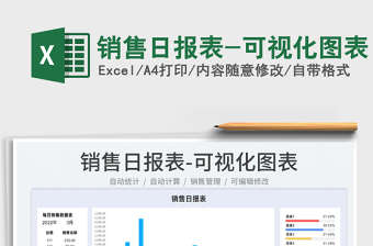 2025销售日报表-可视化图表免费下载