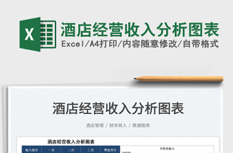 2025酒店excel表格图大全