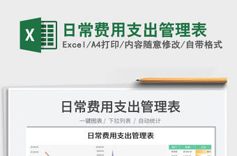 2025日常费用支出管理表免费下载