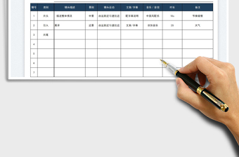 2024短视频分镜脚本excel表格