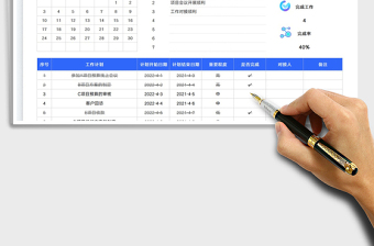 2025居家办公计划表免费下载