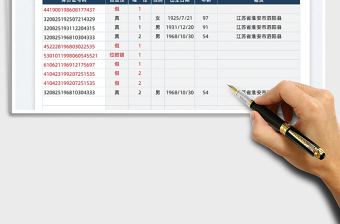 2024身份证批量检测系统exce表格