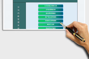 2024公司内帐管理系统excel表格