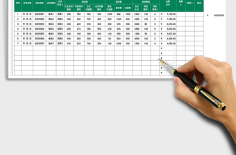 2025会议活动预算表免费下载