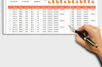 2024销售回款统计表exce表格免费下载