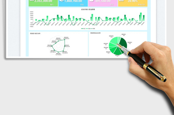 2025项目财务数据分析报表-收支明细表免费下载