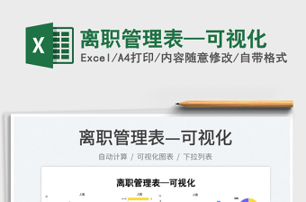 2025离职管理表—可视化免费下载