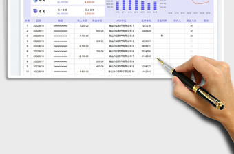 2025财务内账收入支出记账表免费下载