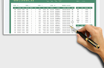 2025绿色简约直播销售订单统计看板免费下载