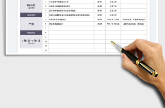 2025休假工作交接表免费下载