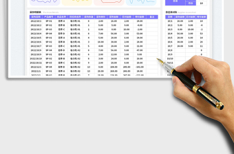 2025采购管理表-供应商对账