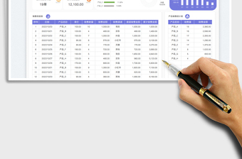 2025销售数据统计分析表-可视化图表
