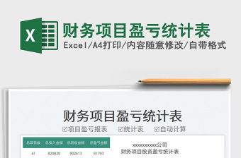 2025财务亏盈excel表格图片大全