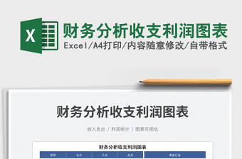 2025财务分析收支利润图表