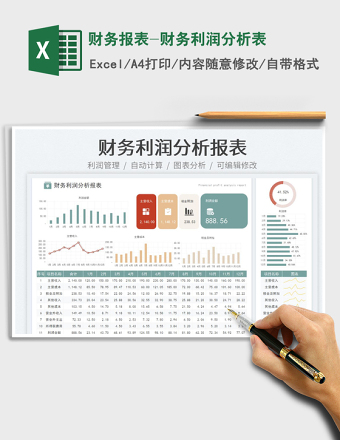 财务报表-财务利润分析表