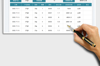 2025珠宝店销售报表免费下载