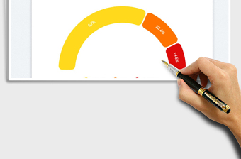 2025半圆环图免费下载