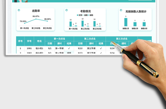 2025点名考勤表免费下载