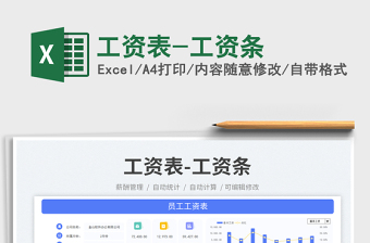 2025工资表-工资条免费下载