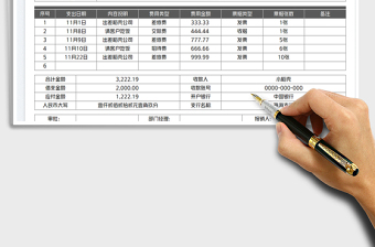 2025报销单免费下载