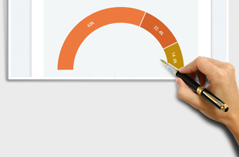 2025半圆环图免费下载