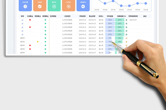 2025工作计划跟进管理表免费下载