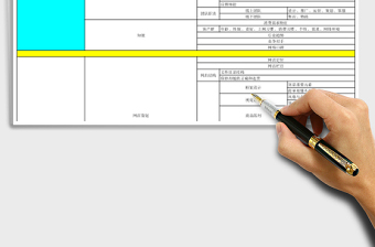 旗舰店运营基本流程目标计划数据报表模版