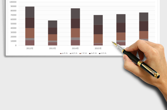 销售业绩分析excel表模板