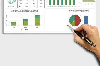 2025历年上半年财务支出出入明细表excel表格