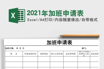2025年加班申请表